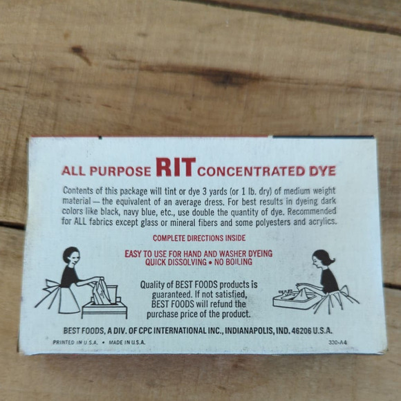 Vintage RIT Dye Still in Original Unopened Boxes - Picture 11 of 11